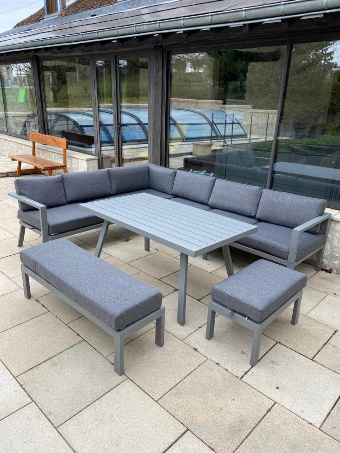 La Charmeraie : Gite De Charme, Piscine Et Spa Thésée Exteriör bild
